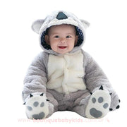 Macacão Bebê Inverno Fantasia Acolchoado Coala - Frete grátis - Boutique Baby Kids