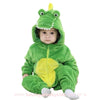 Macacão Bebê Inverno Fantasia Bichinho Crocodilo Verde - Boutique Baby Kids