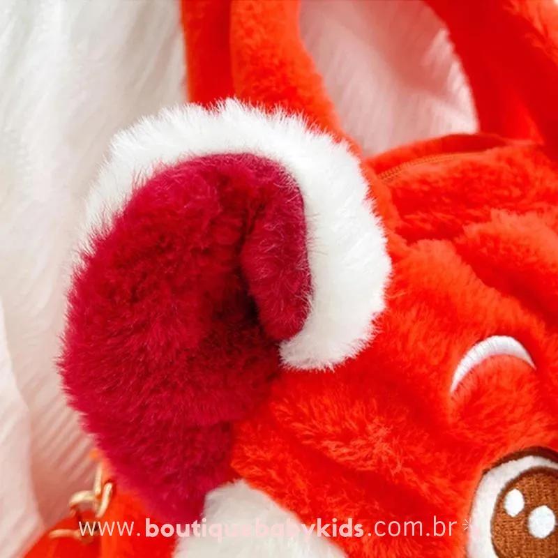 Bolsa Infantil Disney Mei Lee Panda Red Crescer é uma Fera