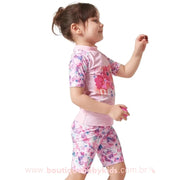 Conjunto de Praia Infantil My Little Pony Rosa - 1 a 6 anos - Boutique Baby Kids