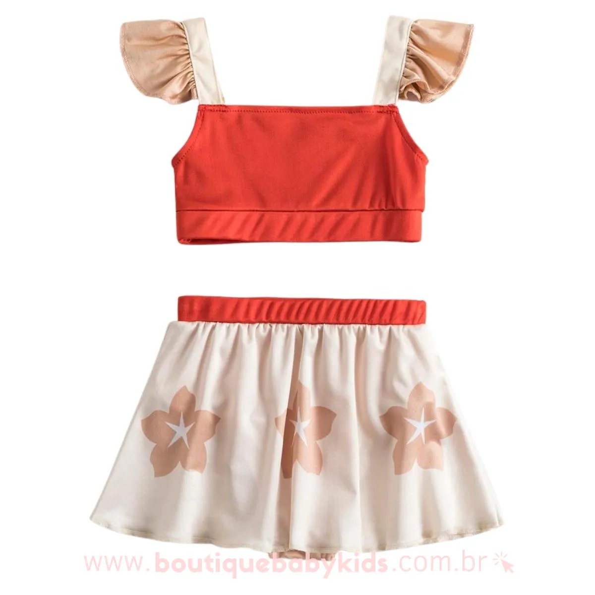 Biquíni Infantil Disney Princesa Moana - Boutique Baby Kids