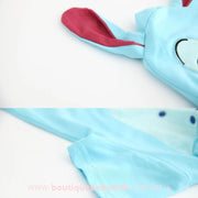 Macacão Bebê Disney Fantasia Stitch Manga Curta Mesversário - Boutique Baby Kids