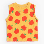 Conjunto Bebê Estampa Maçã com Tapa Fralda - Boutique Baby Kids