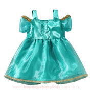 Vestido Infantil Fantasia Princesa Jasmine