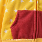 Casaco Infantil Disney Ursinho Pooh Amarelo - 1 a 8 anos - Boutique Baby Kids