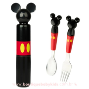 Kit Talheres Disney Mickey 3 Peças - Boutique Baby Kids