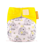 Fralda Ecológica Reutilizável Elefante Amarelo 3 a 15 kg Frete Grátis