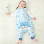 Saco de Dormir Infantil Lobo Azul - 1 a 6 Anos - Frete Grátis - Boutique Baby Kids