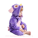 Macacão Bebê Inverno Fantasia Coruja - Boutique Baby Kids