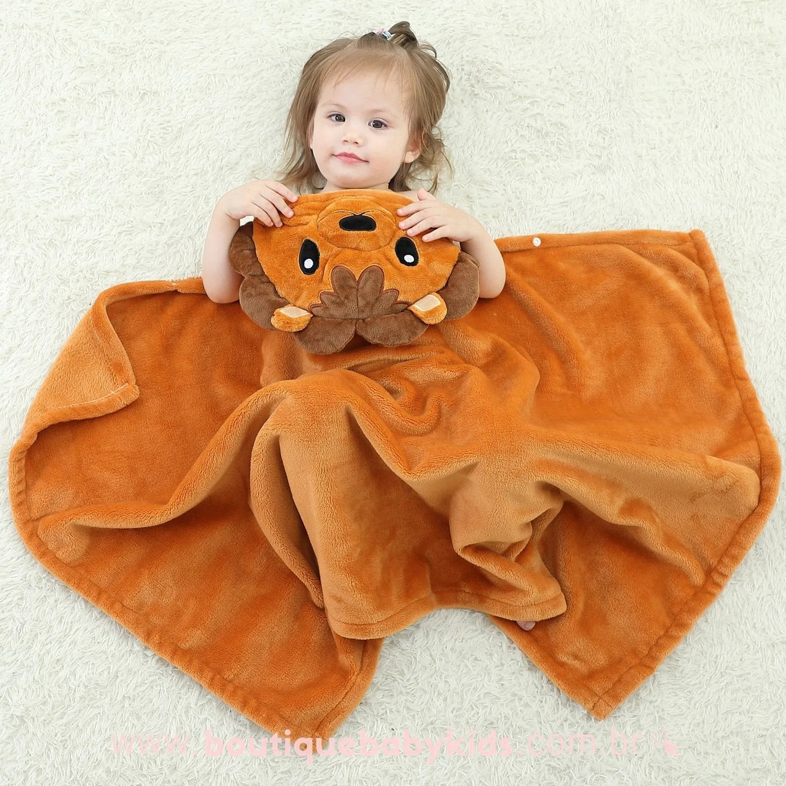 Toalha Infantil Divertida Simba Leãozinho - 0 a 4 Anos - Frete Grátis - Boutique Baby Kids