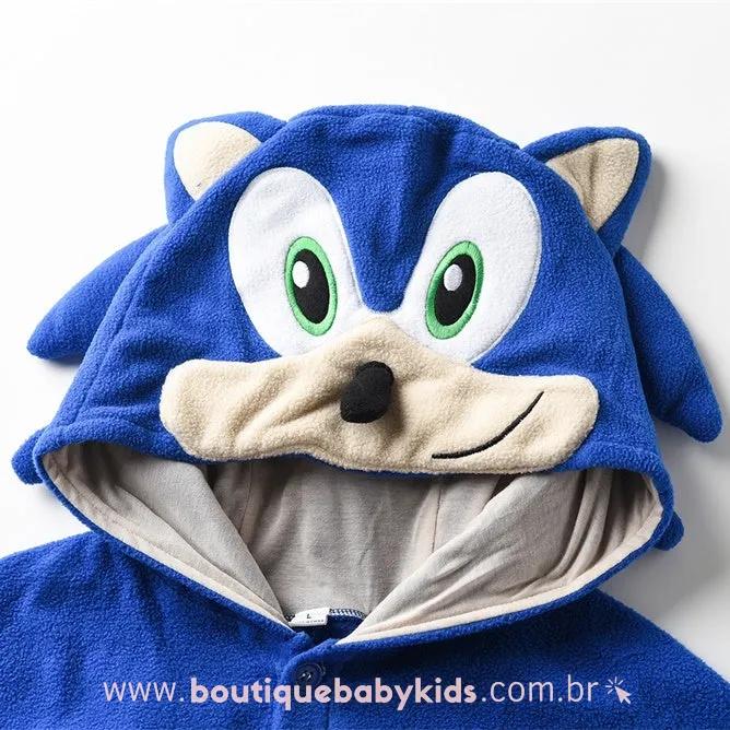 Fantasia Sonic Verão Infantil (P) : : Moda