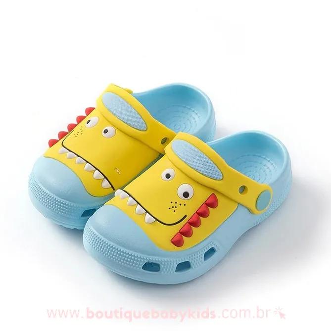 Sandália Infantil Crocs Dinossauro Tam 19 ao 27 - Frete Grátis