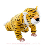 Macacão Bebê Fantasia Tigre