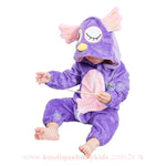 Macacão Bebê Inverno Fantasia Coruja - Boutique Baby Kids