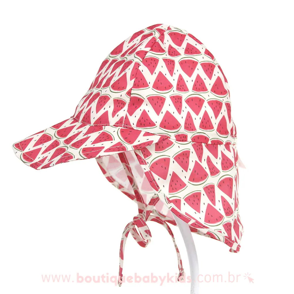 Chapéu Praia Infantil Proteção UV Estampado