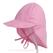 Chapéu Praia Infantil Proteção UV Rosa