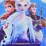 Maiô Infantil Disney Princesas Frozen com Tule