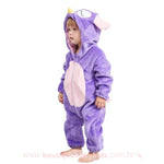 Macacão Bebê Inverno Fantasia Coruja - Boutique Baby Kids