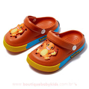 Sandália Infantil Crocs Pokémon Charmander Laranja - Boutique Baby Kids