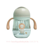 Copo com Alça e Canudo Leãozinho 260ml - Boutique Baby Kids