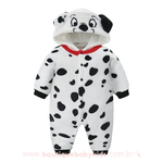 Macacão Bebê Fantasia Cachorrinho 101 Dálmatas Mesversário - Boutique Baby Kids