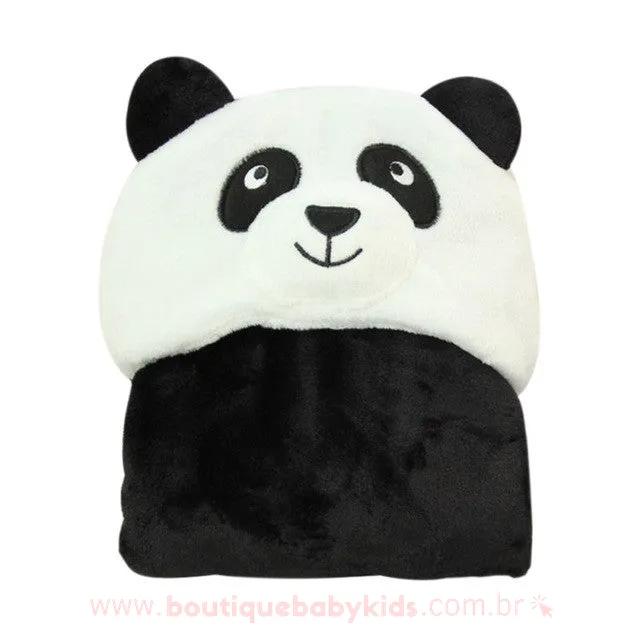 Toalha de Banho Bebê Ursinho Panda - Boutique Baby Kids