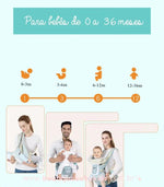 Canguru Ergonômico com Assento Hipseat - Boutique Baby Kids