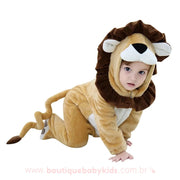 Macacão Bebê Fantasia Rei Leão - Boutique Baby Kids