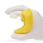 Mordedor Bebê Massageador de Gengiva Banana em Silicone