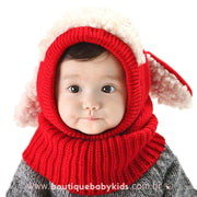 Touca Bebê Infantil Inverno Lã Coelhinho - Boutique Baby Kids