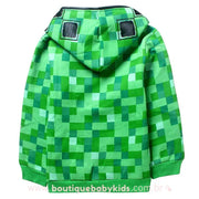 Casaco Infantil Minecraft Creeper - Boutique Baby Kids
