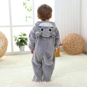 Macacão Bebê Inverno Totoro - Boutique Baby Kids