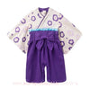 Macacão Bebê Kimono Japonês Roxo - Boutique Baby Kids
