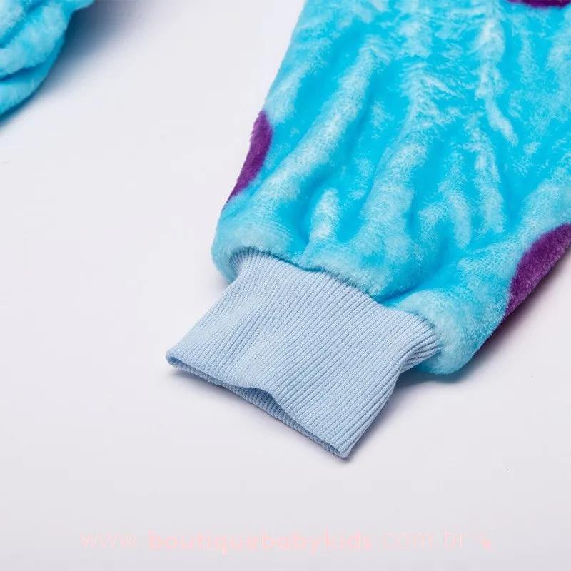 Pijama Infantil Fantasia Sullivan Monstros SA